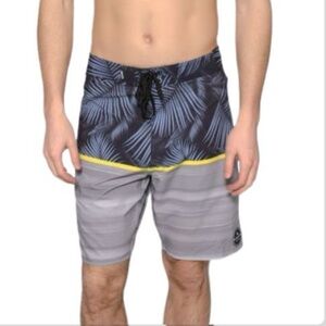 Ripcurl Mirage Split 19 Boardshorts Palm Print Sz Large